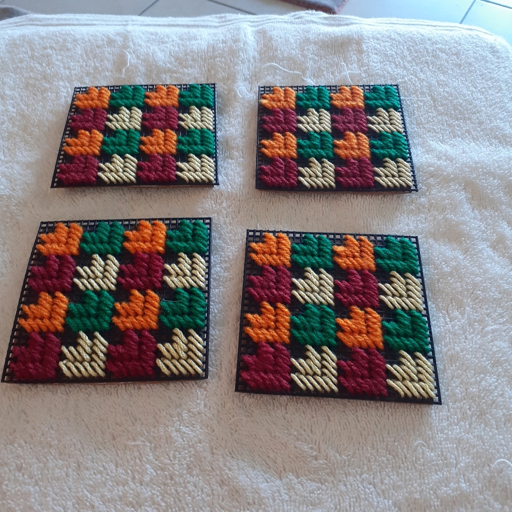 ❤️Autumn leaves coasters